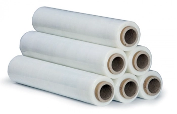 Folia stretch ręczna 1,5 kg netto, lekka tuleja, transparent, pakiet 10 szt. dostawa GRATIS