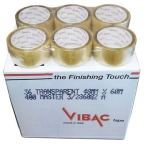 Taśma pakowa  Vibac solvent  60 mb. transparent 180 szt.
